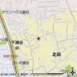 神奈川県横浜市瀬谷区北新19-21周辺の地図