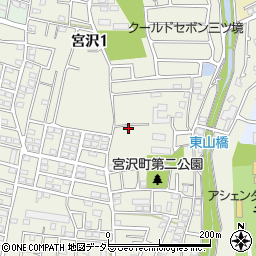 神奈川県横浜市瀬谷区宮沢1丁目56周辺の地図