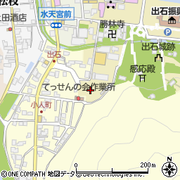 兵庫県豊岡市出石町内町87周辺の地図