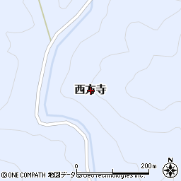 京都府舞鶴市西方寺周辺の地図