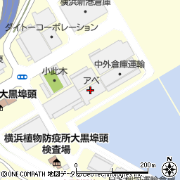 中外倉庫運輸株式会社　大黒第二営業所周辺の地図