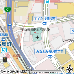 スーパーオートバックス横浜みなとみらい周辺の地図
