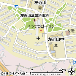 神奈川県横浜市旭区左近山1402周辺の地図