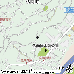 神奈川県横浜市保土ケ谷区仏向町812-7周辺の地図