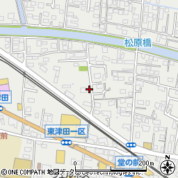 島根県松江市東津田町473周辺の地図