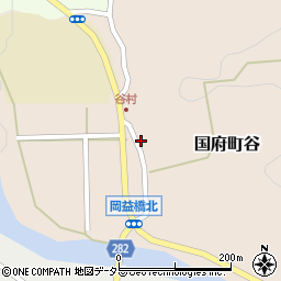鳥取県鳥取市国府町谷108周辺の地図