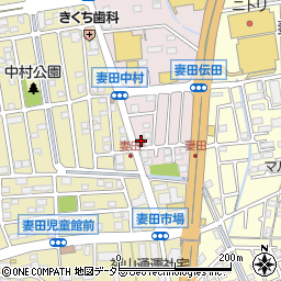 妻田ナンバ歯科医院周辺の地図