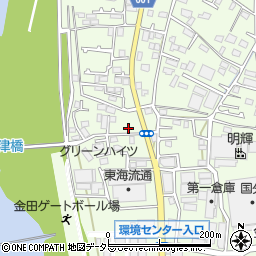 神奈川県厚木市金田832周辺の地図