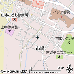 福井県三方上中郡若狭町市場11-12周辺の地図