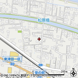 島根県松江市東津田町512周辺の地図