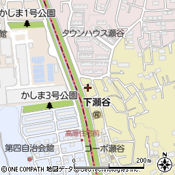 神奈川県横浜市瀬谷区北新14-10周辺の地図