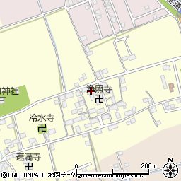 滋賀県長浜市高月町宇根134周辺の地図