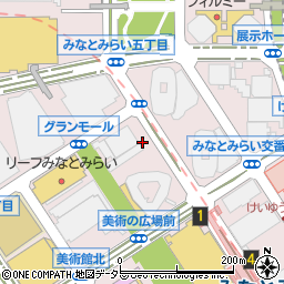 【baybikeポート】横浜メディアタワー周辺の地図