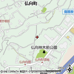 神奈川県横浜市保土ケ谷区仏向町812周辺の地図