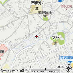 神奈川県横浜市旭区市沢町854周辺の地図