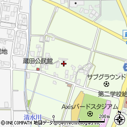 鳥取県鳥取市蔵田238周辺の地図