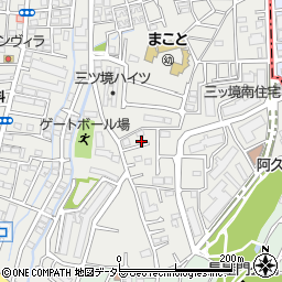 神奈川県横浜市瀬谷区三ツ境88周辺の地図