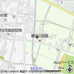 鳥取県鳥取市蔵田245周辺の地図