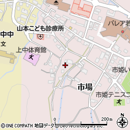福井県三方上中郡若狭町市場12周辺の地図
