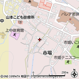 福井県三方上中郡若狭町市場12-6周辺の地図