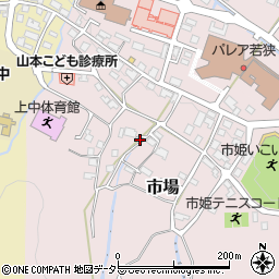 福井県三方上中郡若狭町市場12-7周辺の地図