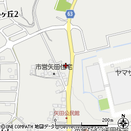 岐阜県美濃加茂市蜂屋町周辺の地図