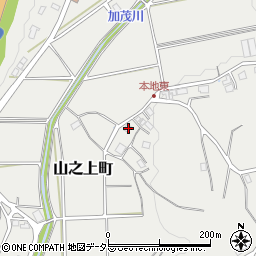 岐阜県美濃加茂市山之上町192周辺の地図
