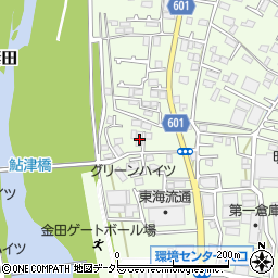 神奈川県厚木市金田834周辺の地図