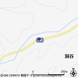 鳥取県鳥取市洞谷447周辺の地図
