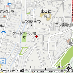 神奈川県横浜市瀬谷区三ツ境88-9周辺の地図