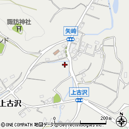 神奈川県厚木市上古沢742周辺の地図