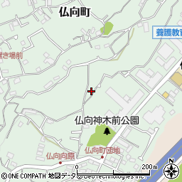 神奈川県横浜市保土ケ谷区仏向町812-3周辺の地図