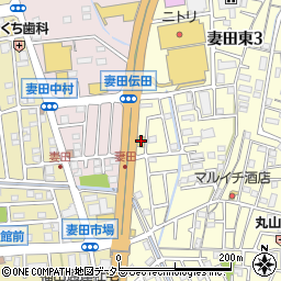 セブンイレブン厚木妻田店周辺の地図