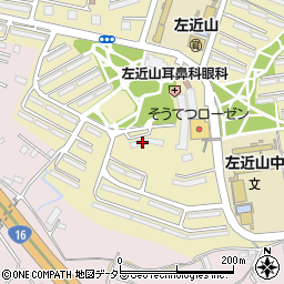 有限会社神戸商店　左近山支店周辺の地図
