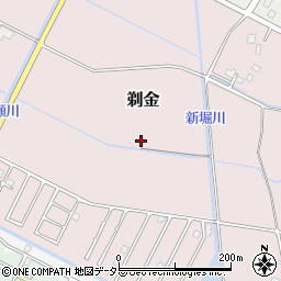 〒299-4203 千葉県長生郡白子町剃金の地図