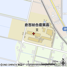 鳥取県立倉吉総合産業高等学校周辺の地図