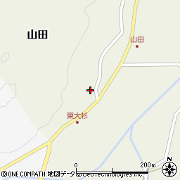 鳥取県東伯郡琴浦町山田346周辺の地図