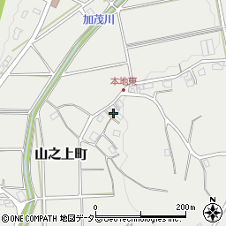 岡田農園周辺の地図