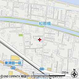 島根県松江市東津田町535周辺の地図