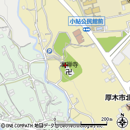 神奈川県厚木市飯山3521周辺の地図