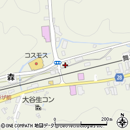 京都府舞鶴市森147-4周辺の地図