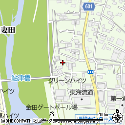 神奈川県厚木市金田841周辺の地図