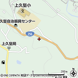 長野県飯田市上久堅3705-1周辺の地図