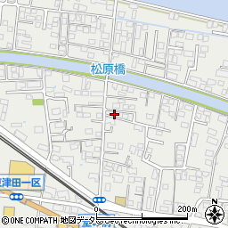 島根県松江市東津田町541周辺の地図