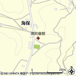 南和會館周辺の地図