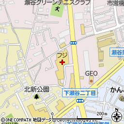 フジ橋戸店周辺の地図