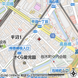 リブゼ横浜ベイモール周辺の地図