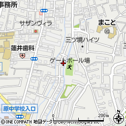 神奈川県横浜市瀬谷区三ツ境174-35周辺の地図