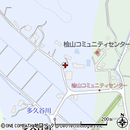 島根県出雲市多久谷町206-3周辺の地図