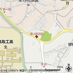 津ノ井四区周辺の地図